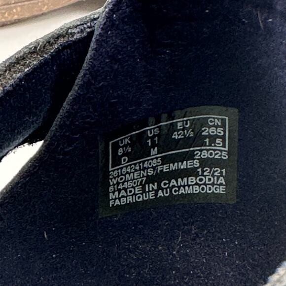 Clarks Roseville Step Flats Round Toe Closed Toe Leather Navy Womens Size US 11M - Picture 9 of 9